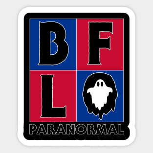 BFLO Paranormal - Square Logo Sticker